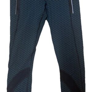 Lululemon Inspire Tight II in Heather Black And Blue  Women's Size 6